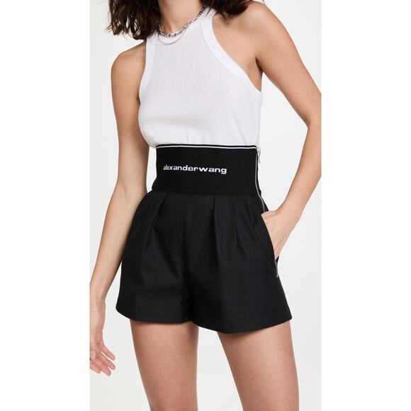 Alexander Wang 'Safari' Black Shorts Size 0 - Picture 1 of 5